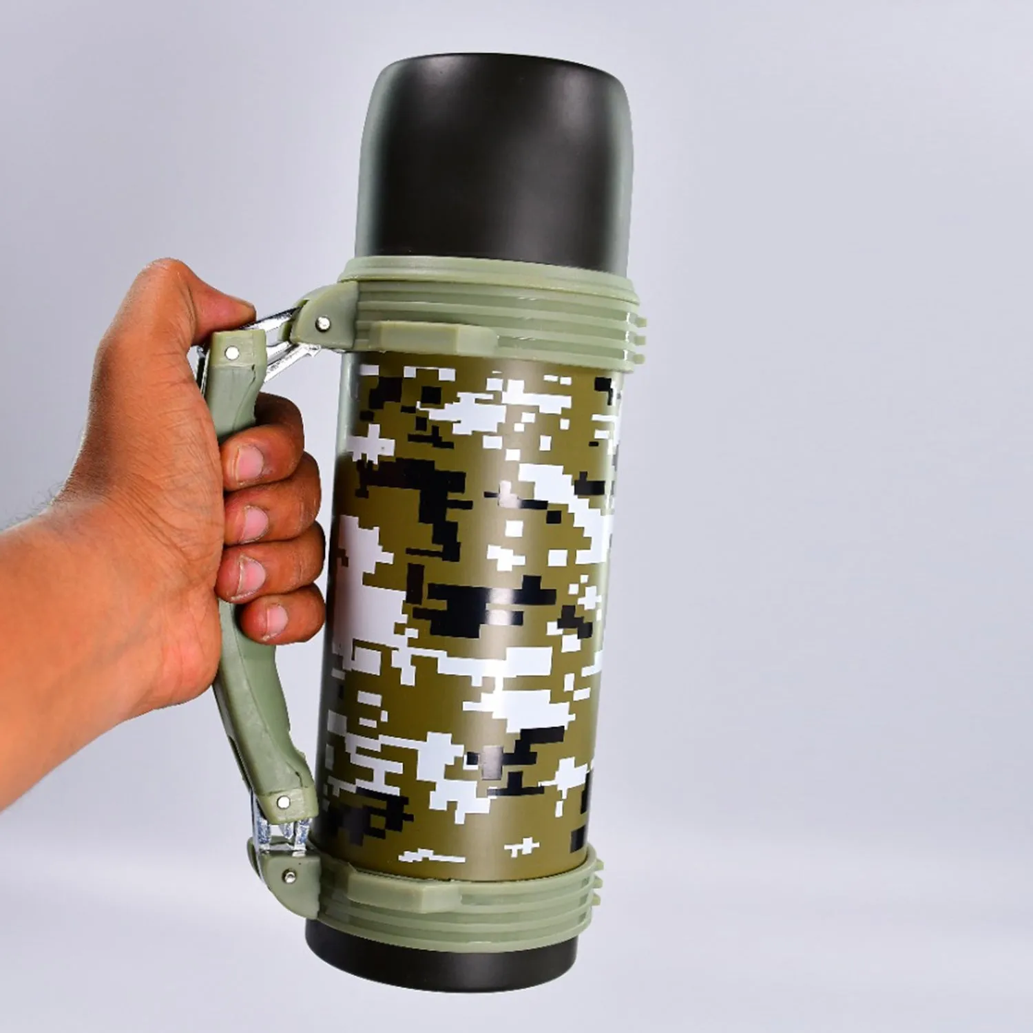 6455 750Ml STAINLESS STEEL TRAVEL BOTTLE FOR SCHOOL PICNIC, TRACKING WATER BOTTLE FOR MEN WOMEN KIDS | THERMOS FLASK