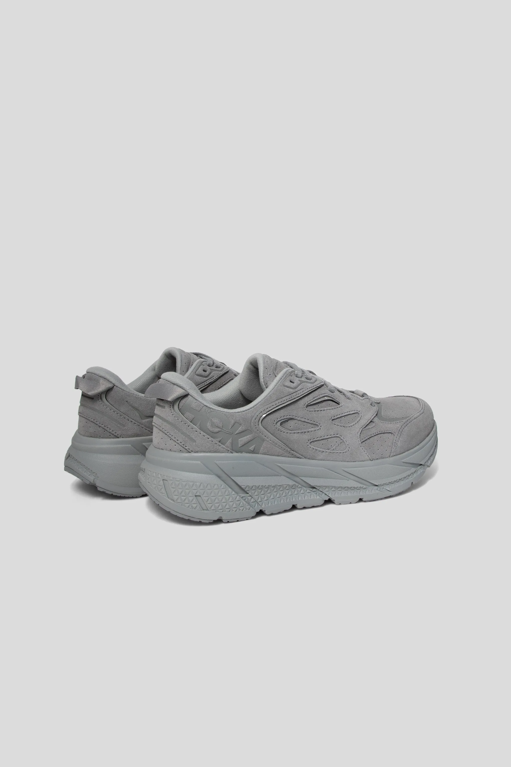 All Gender Clifton L Suede - Limestone/Limestone