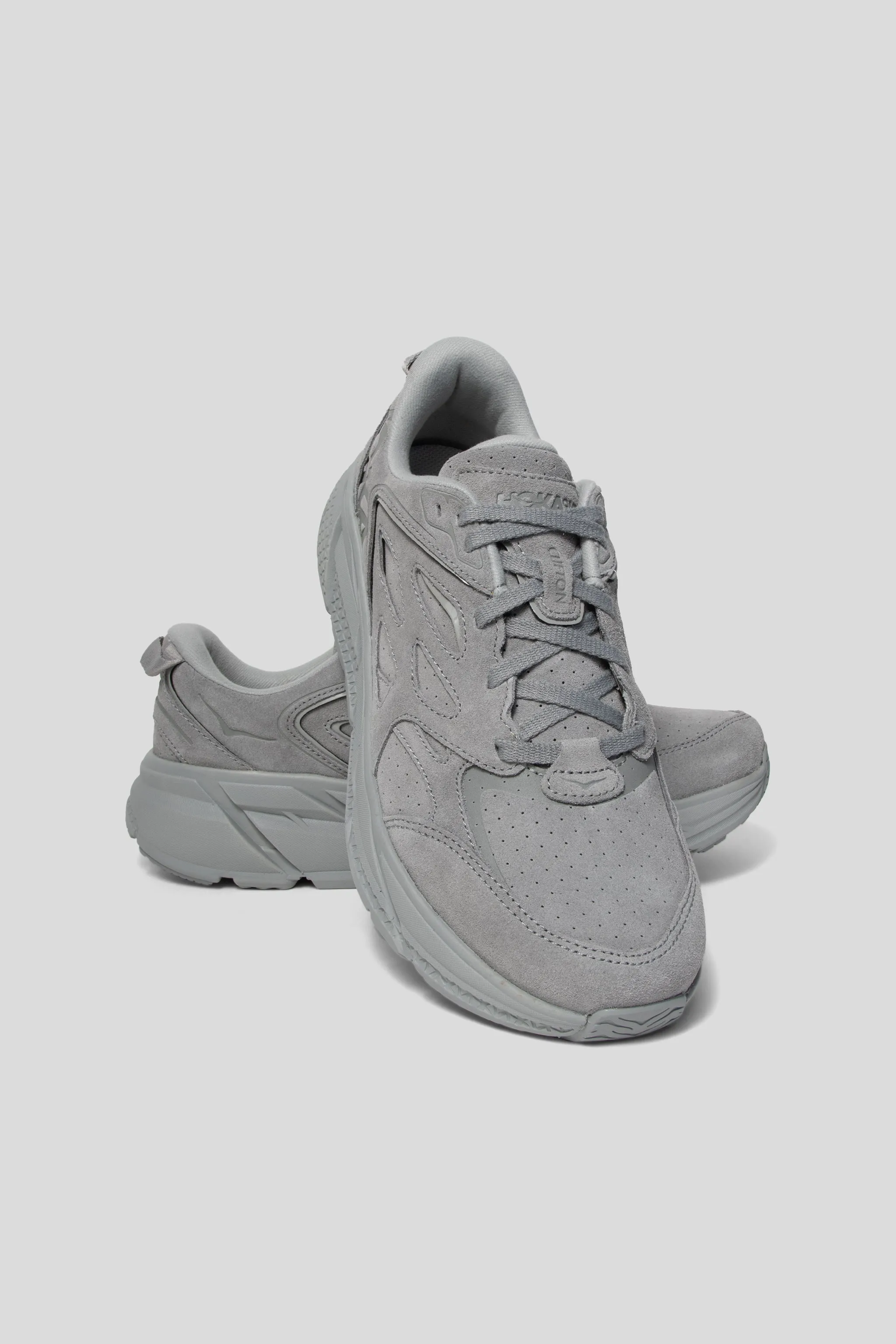 All Gender Clifton L Suede - Limestone/Limestone