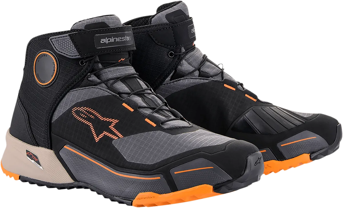 ALPINESTARS CR-X Drystar Shoes - Black/Brown/Orange - US 13 26118201284-13