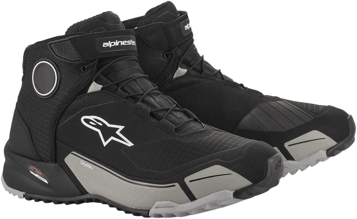 ALPINESTARS CR-X Drystar? Shoes - Black/Cool Gray - US 8.5 26118201058.5