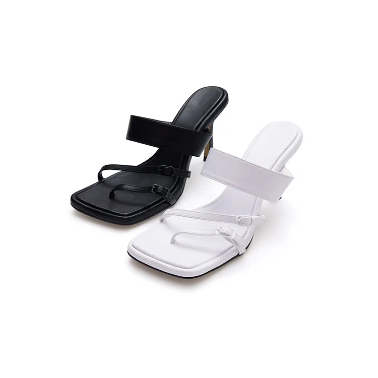 AR-3123 Strappy Heeled Mule