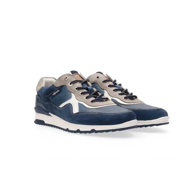 Australian Footwear Mazoni leather 15.1519.01 blue grey white