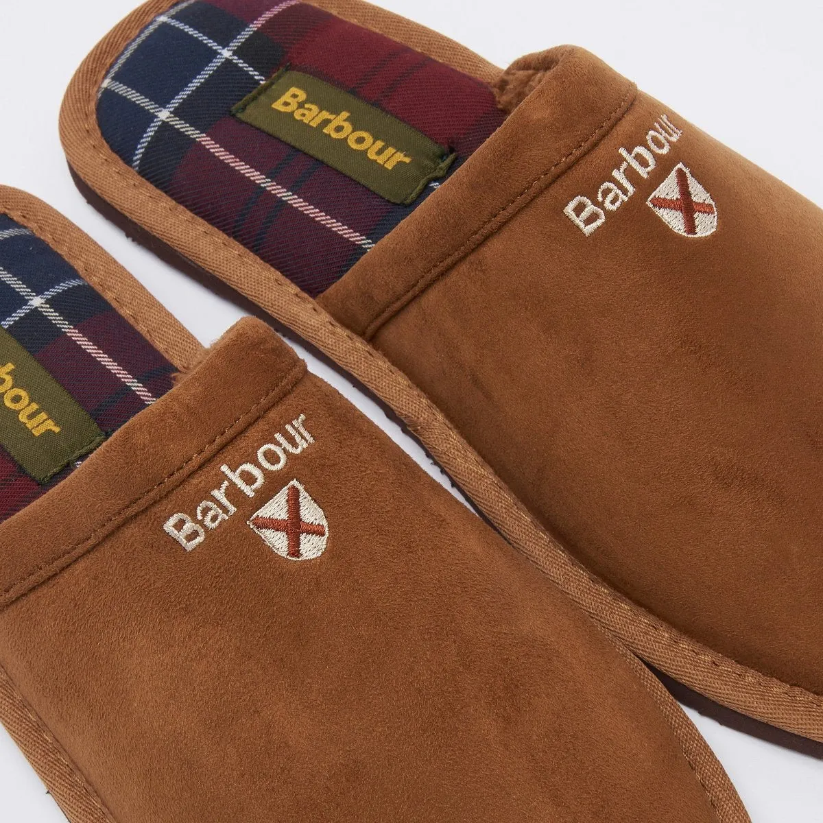 Barbour Men's Everitt Slippers in Camel