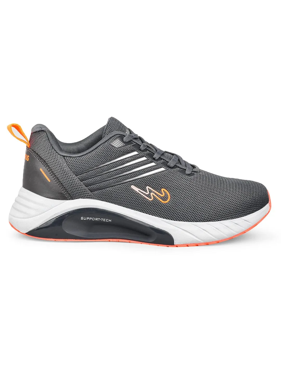 CAMP-BONFIRE Grey Men's Running Shoes