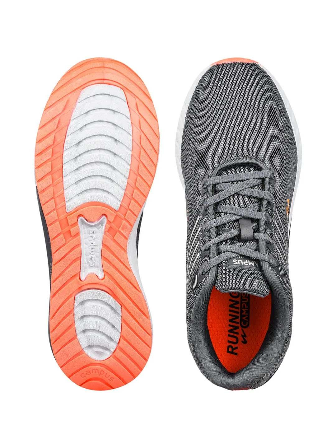 CAMP-BONFIRE Grey Men's Running Shoes