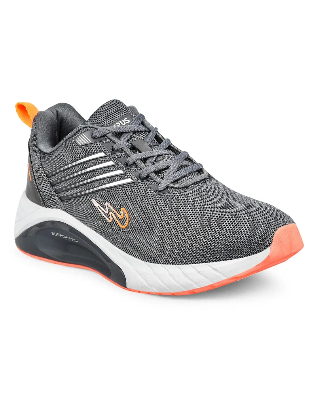 CAMP-BONFIRE Grey Men's Running Shoes