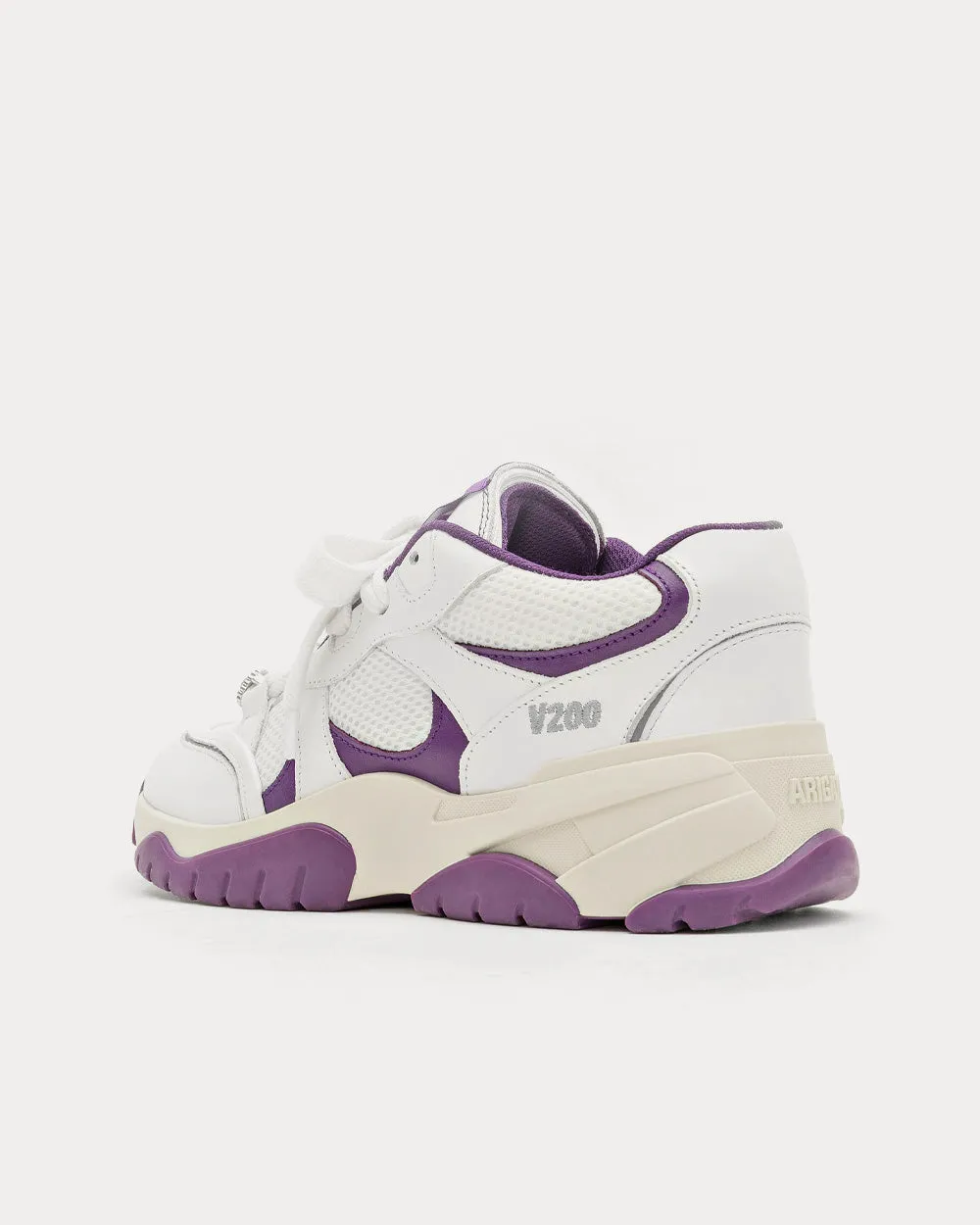 Catfish Lo White / Purple Low Top Sneakers