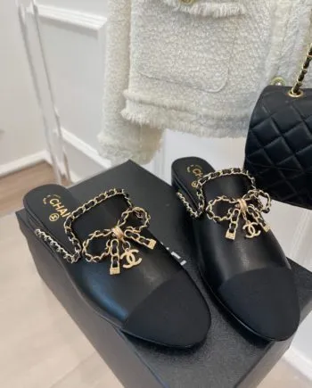 CHL Women's Mules With Decor Black For Women