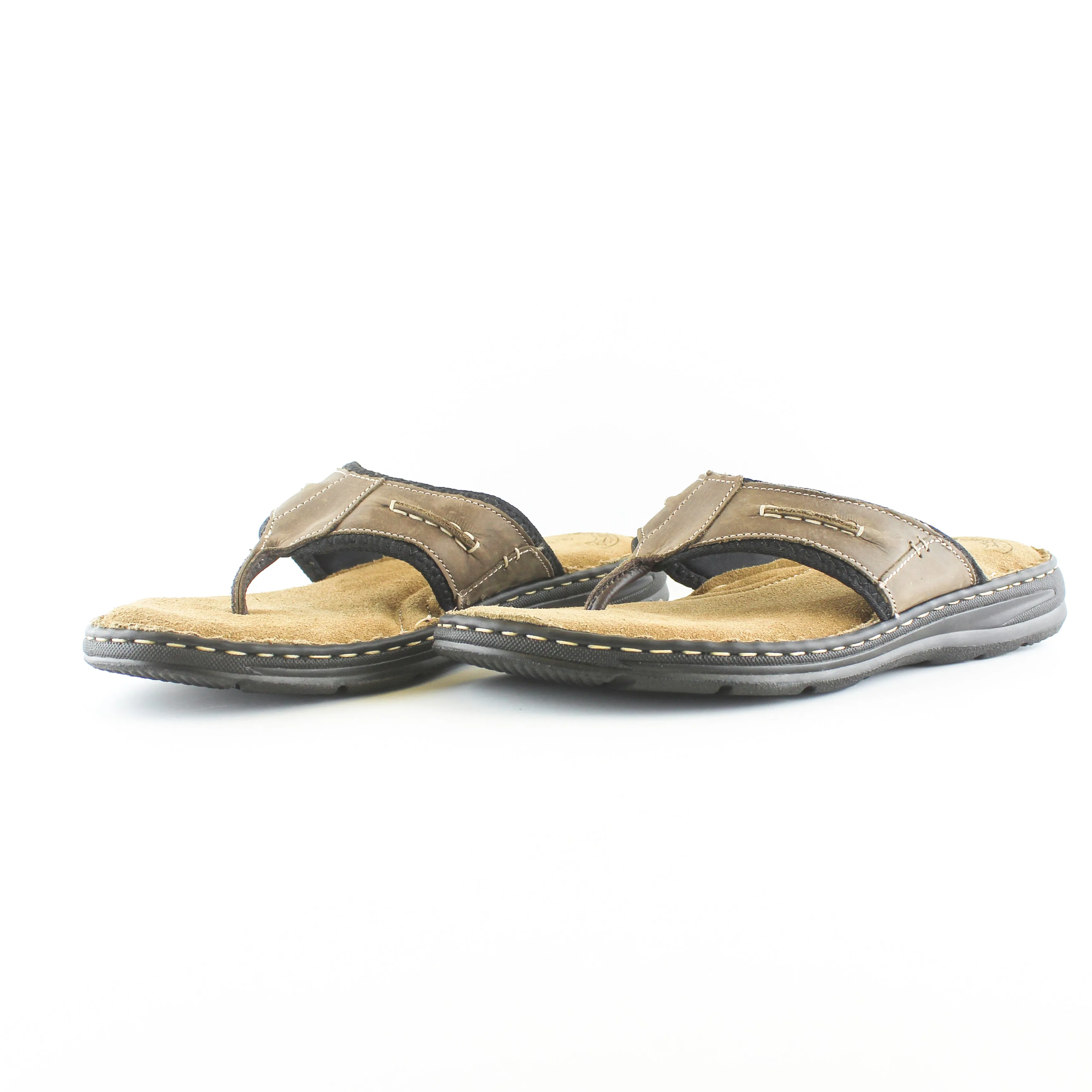 City-Explorer Men's Leather Slides