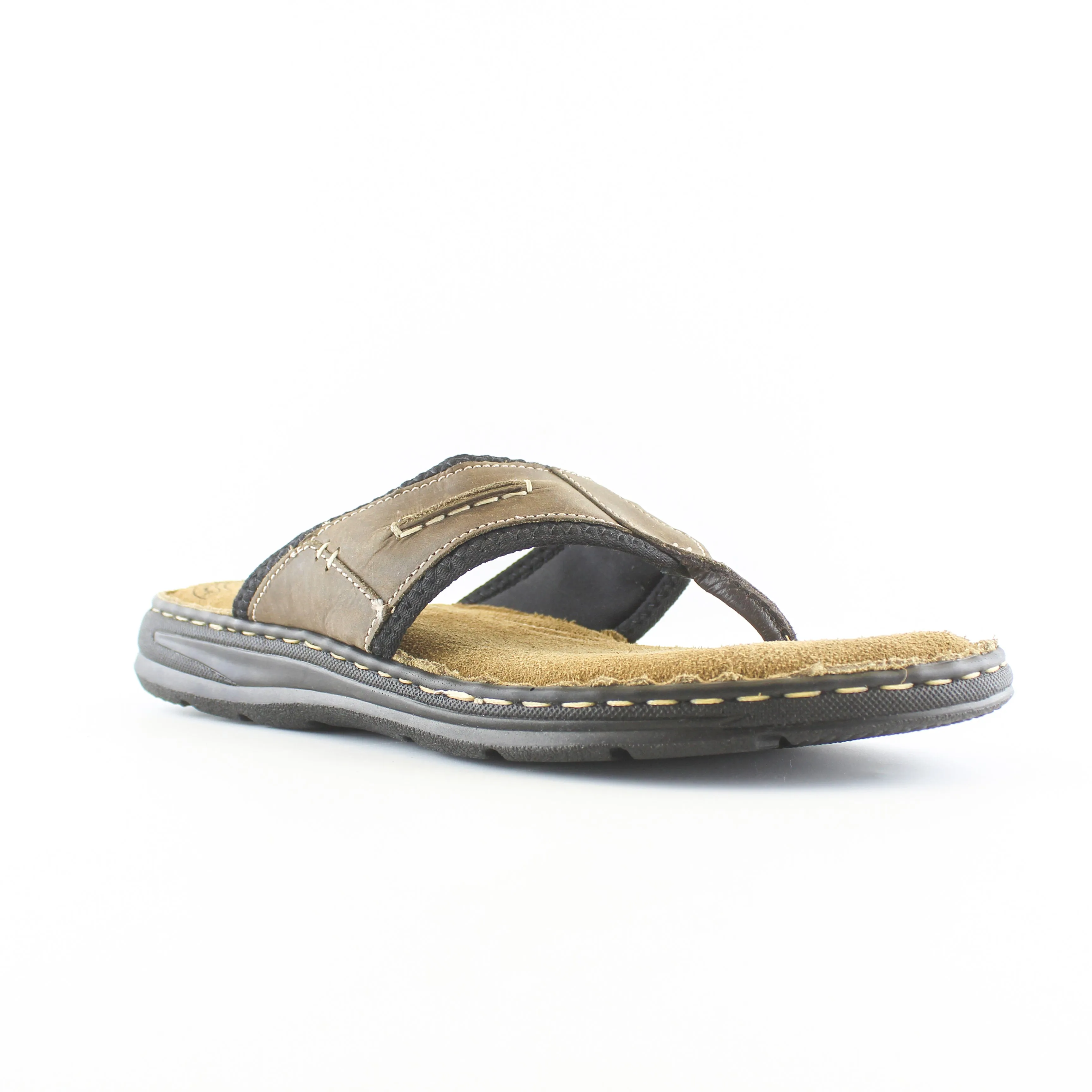 City-Explorer Men's Leather Slides