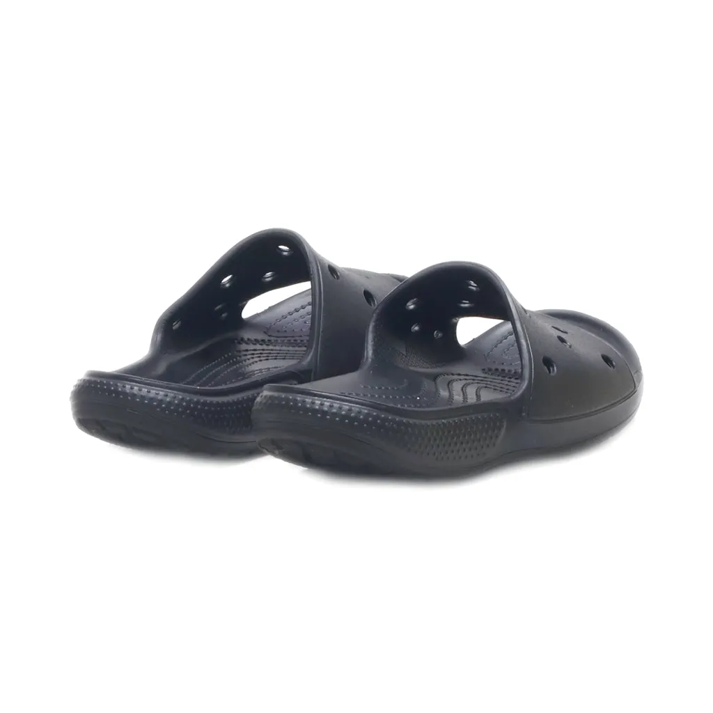 Crocs V2 Classic Sliders Rubber Black Colour For Men