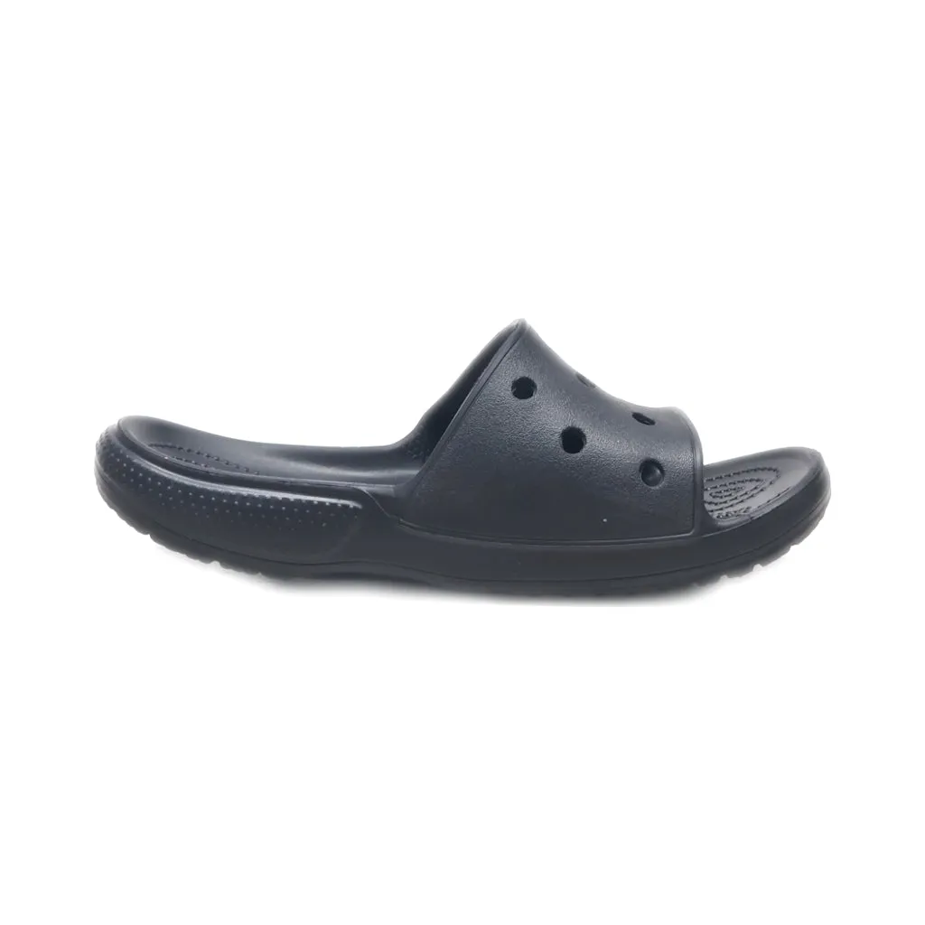 Crocs V2 Classic Sliders Rubber Black Colour For Men