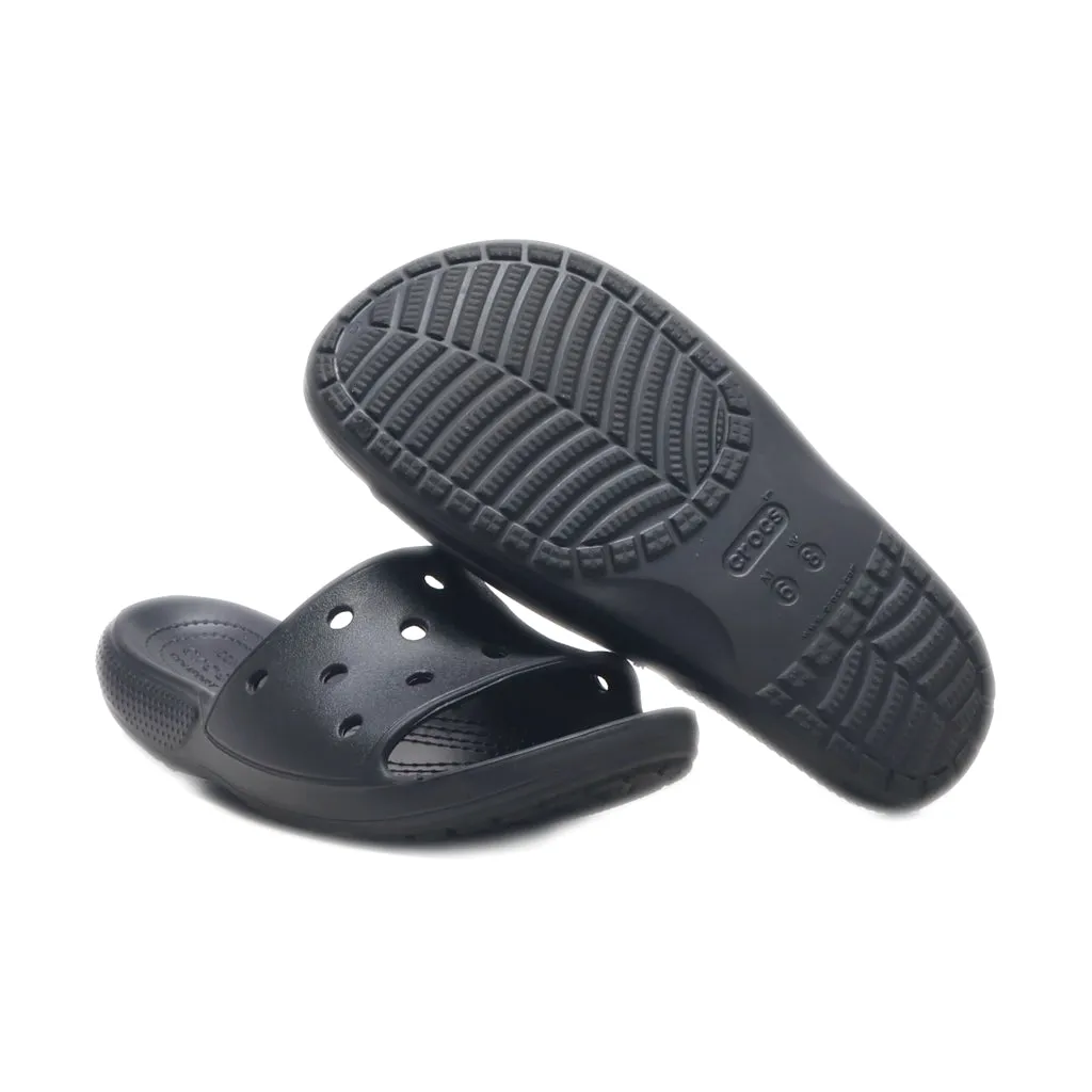 Crocs V2 Classic Sliders Rubber Black Colour For Men