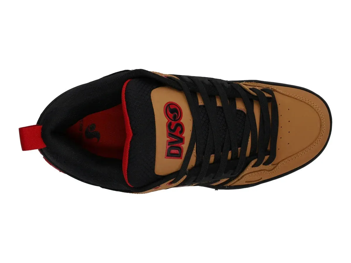 DVS Comanche Shoes Tan/Black/Red