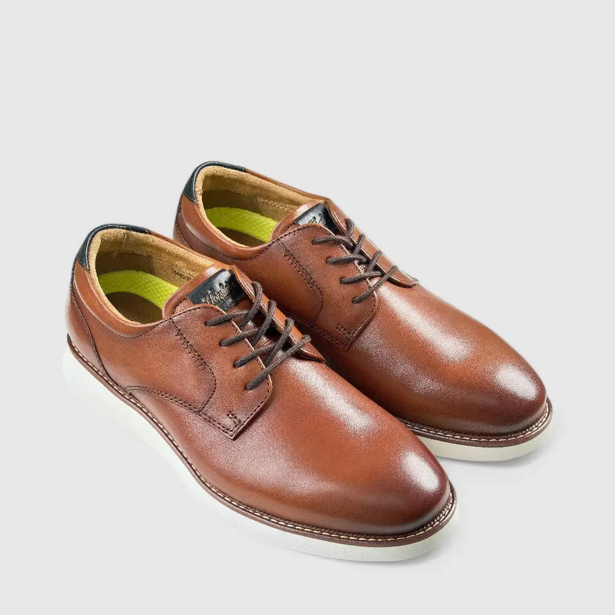 Florsheim Launch Plain Toe Lace Up Cognac 14440