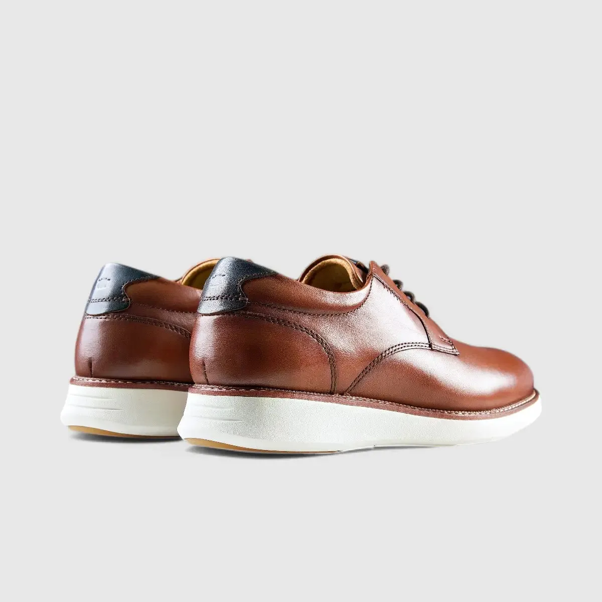 Florsheim Launch Plain Toe Lace Up Cognac 14440