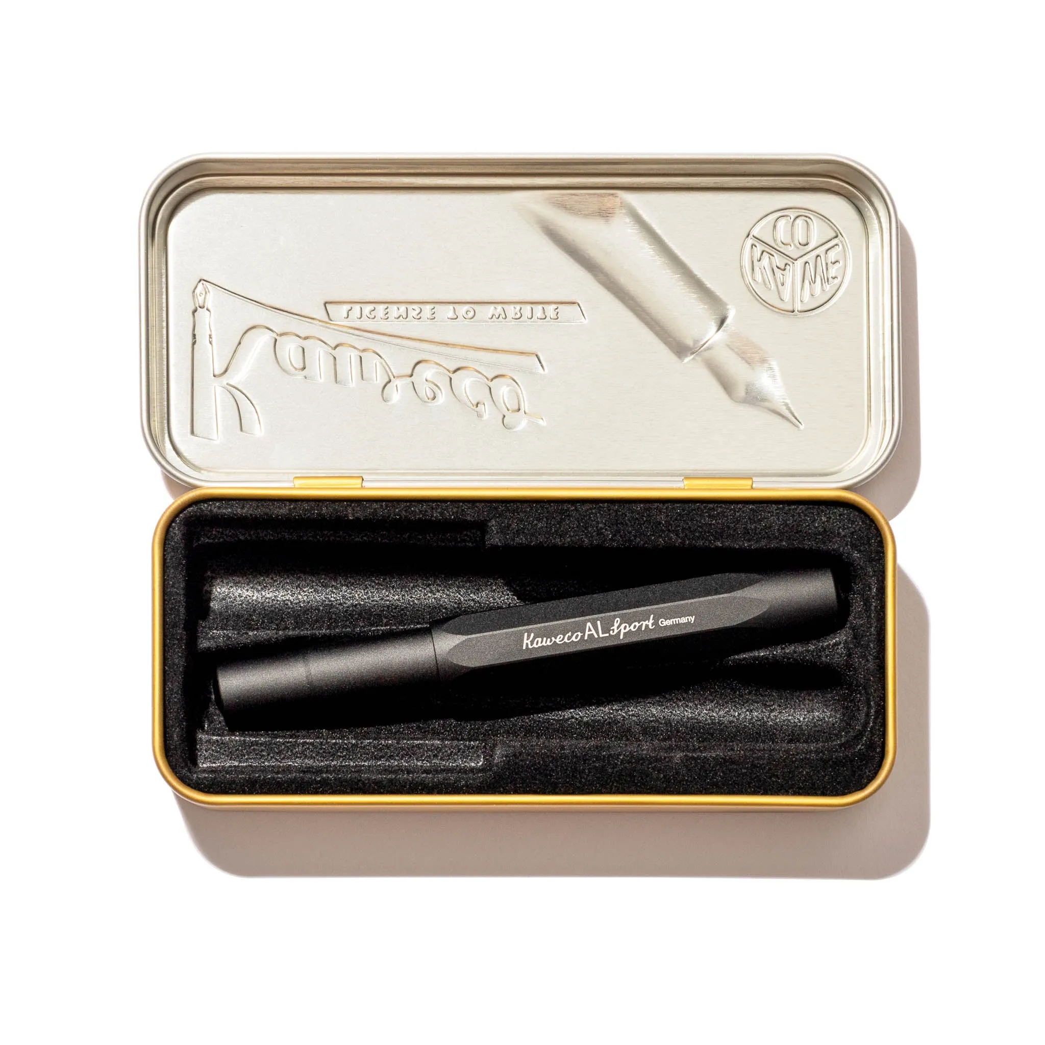 Kaweco AL Sport Fountain Pen | Black | Extra Fine Nib
