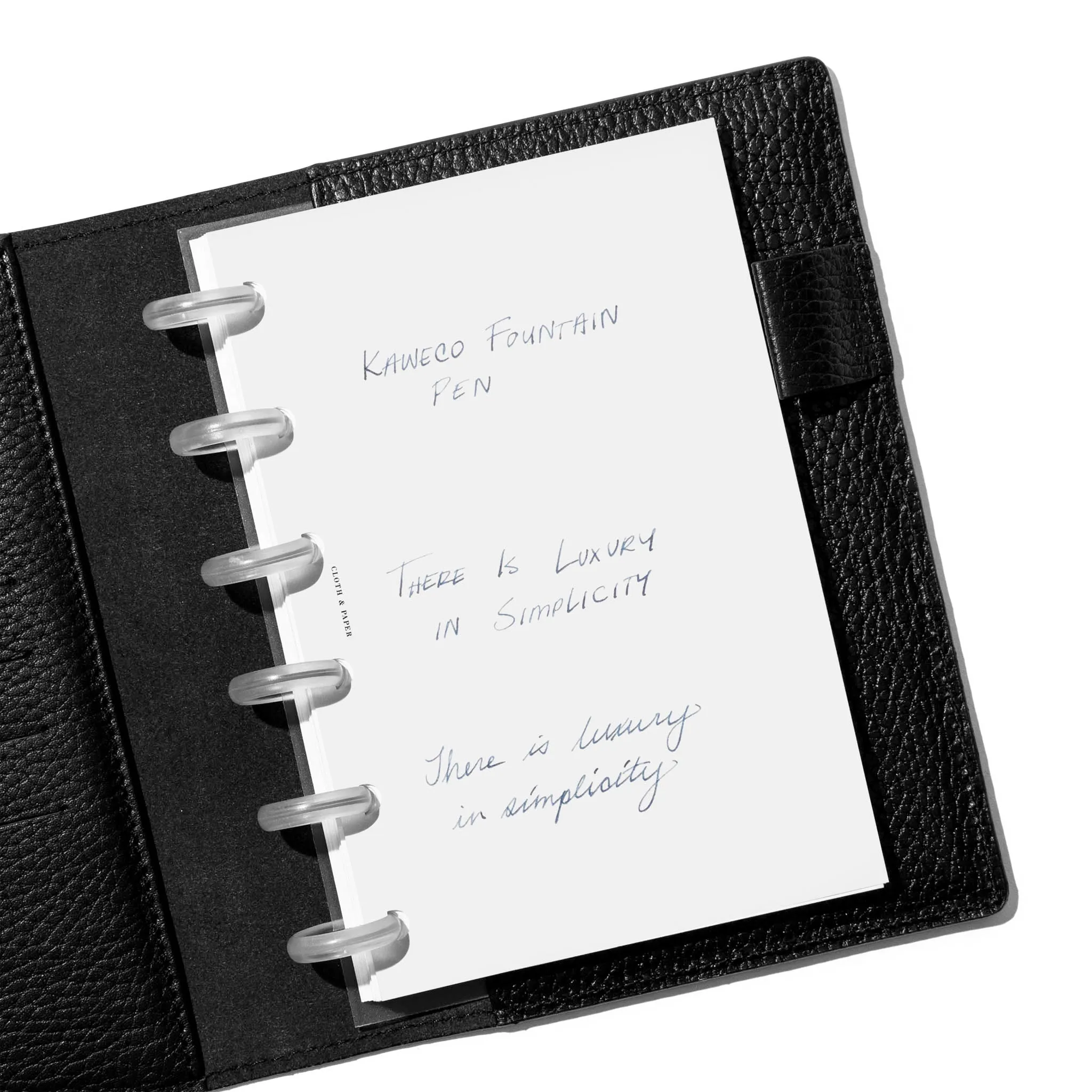 Kaweco AL Sport Fountain Pen | Black | Extra Fine Nib