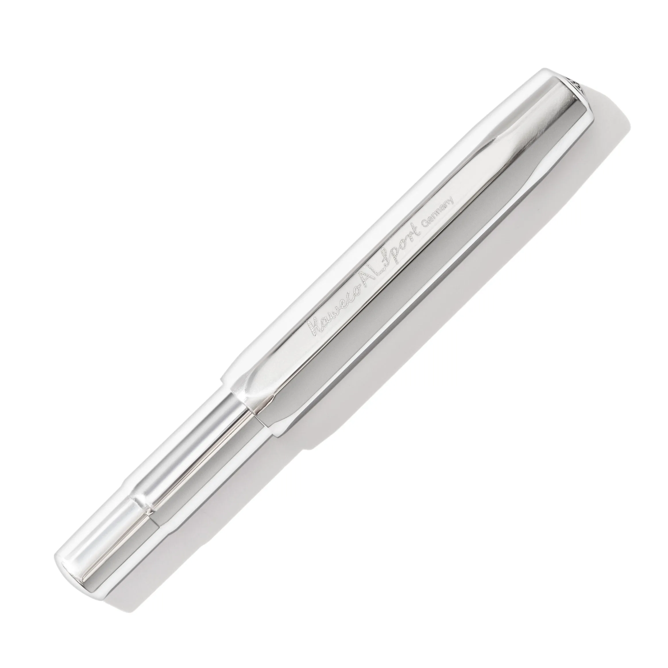 Kaweco AL Sport Fountain Pen | Raw Aluminum | Extra Fine Nib