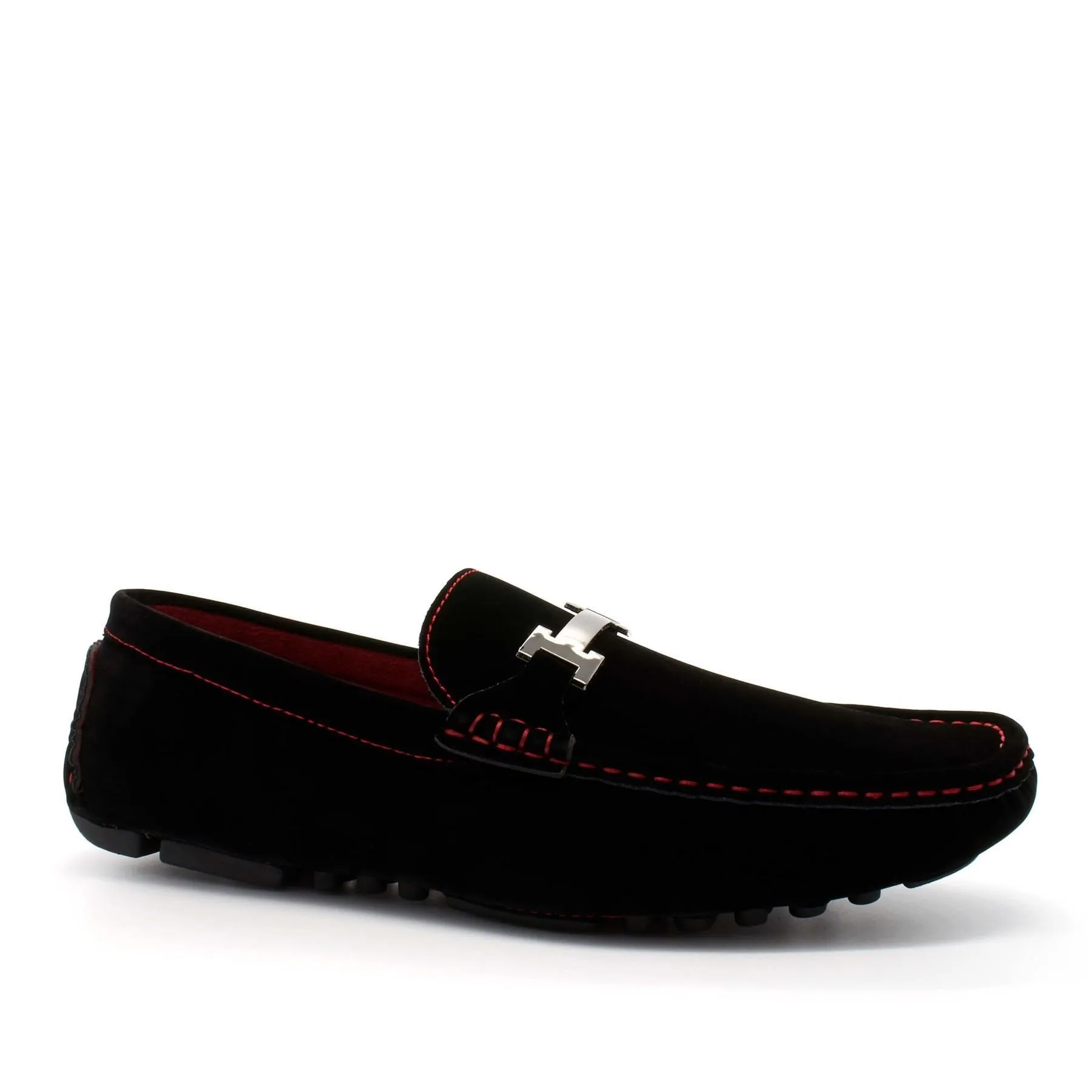 Mens Faux Suede Casual Loafers Moccasins Slip On Driving Shoes