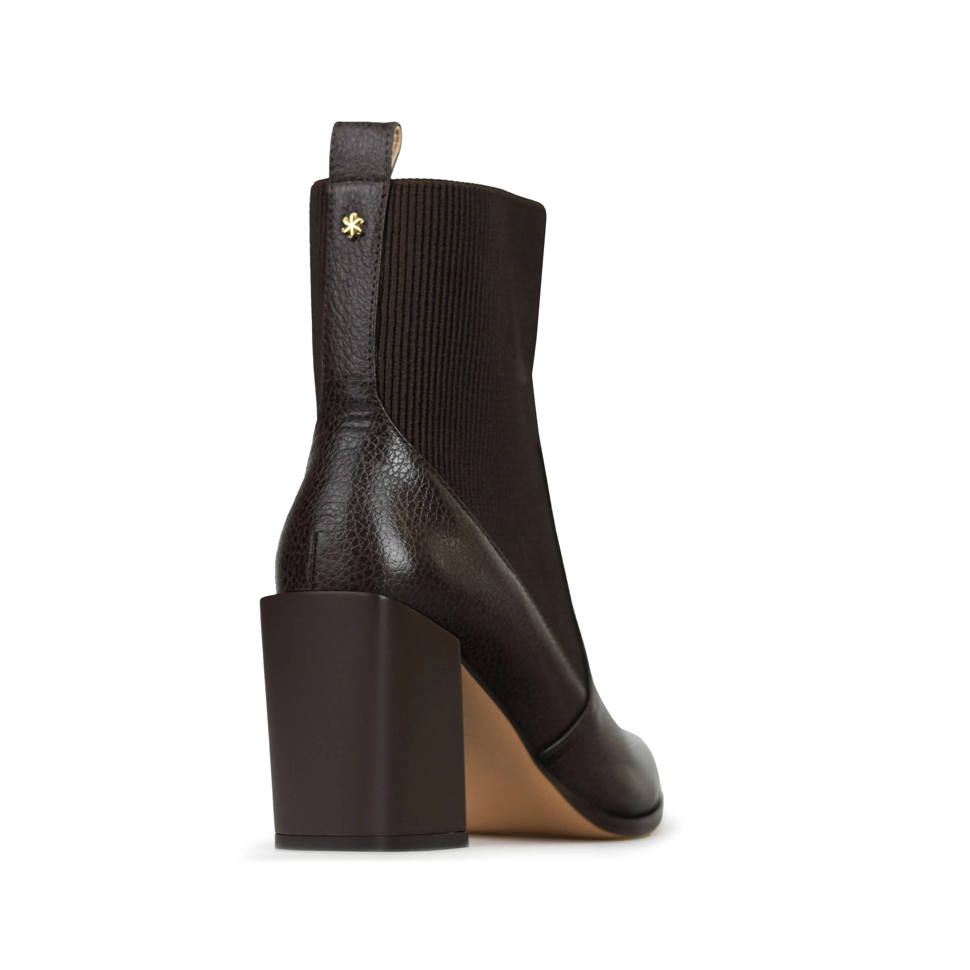 MIA | BOTIN DE PIEL CAFÉ