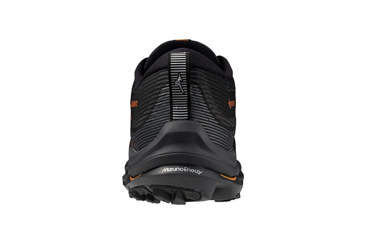 Mizuno Wave Rider GTX 2E Black/Nasturtium/Carrot Curl Mens