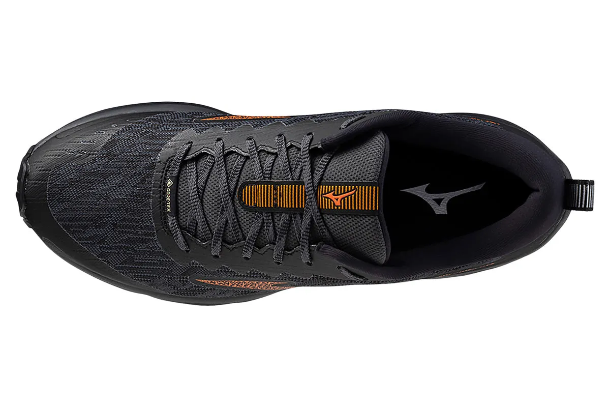 Mizuno Wave Rider GTX 2E Black/Nasturtium/Carrot Curl Mens