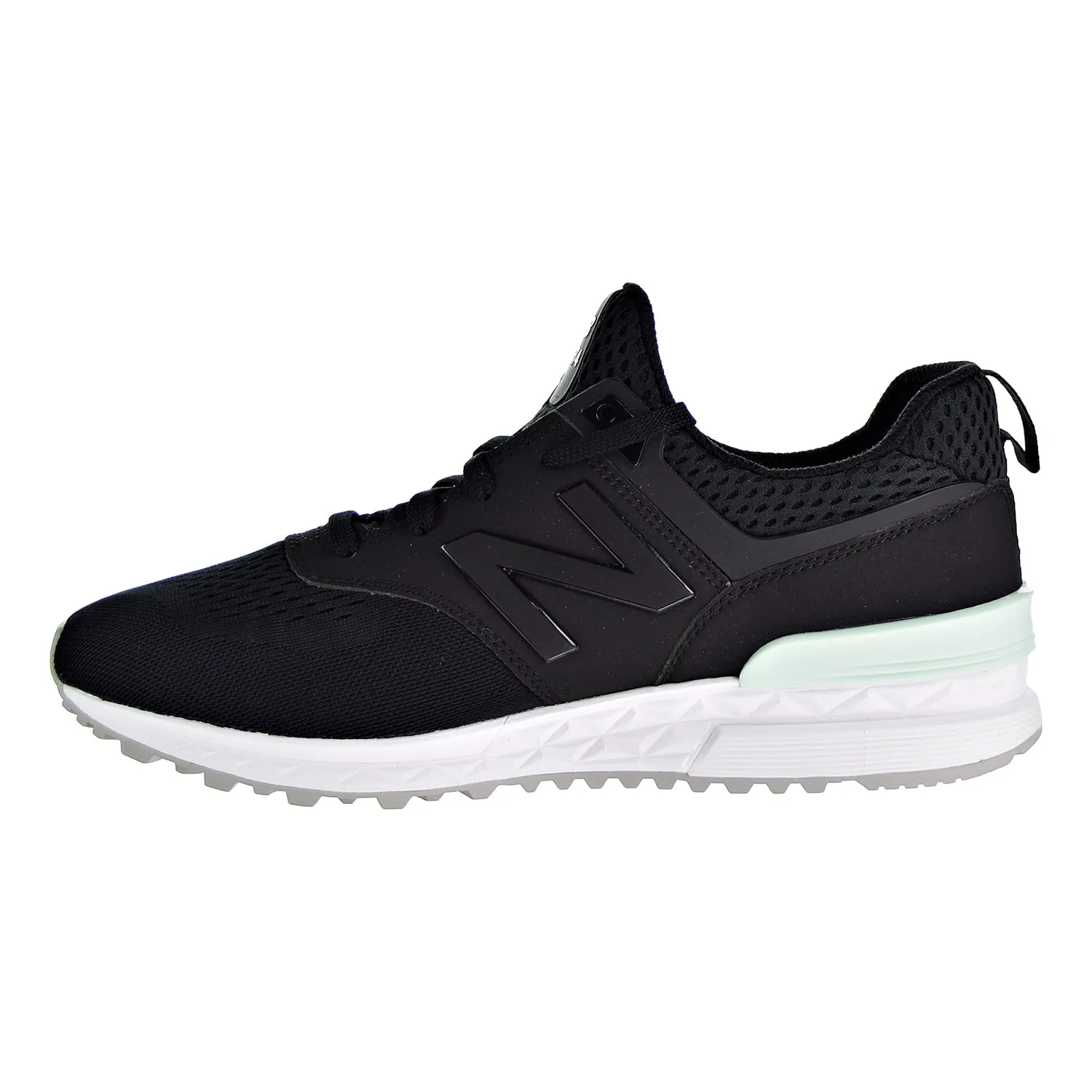 New Balance 574 Sport Men's Running Shoes Black/Black/White