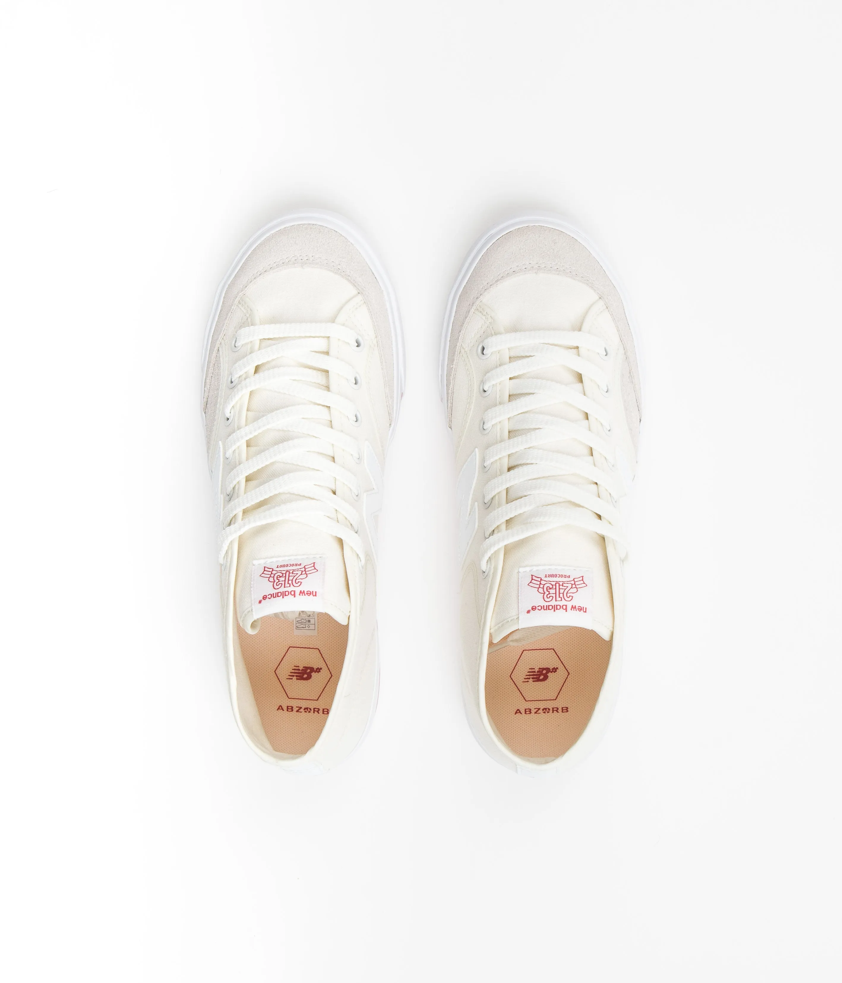 New Balance Numeric 213 Shoes - Off White / White