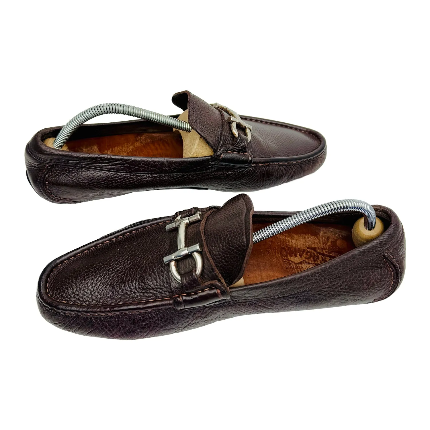 Salvatore Ferragamo Men's Parigi Driving Loafer Shoes (Size 45)