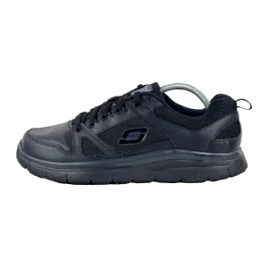 Skechers Men's Work Relaxed Fit Flex Advantage SR Shoes (Size 42) - 77040 BLK