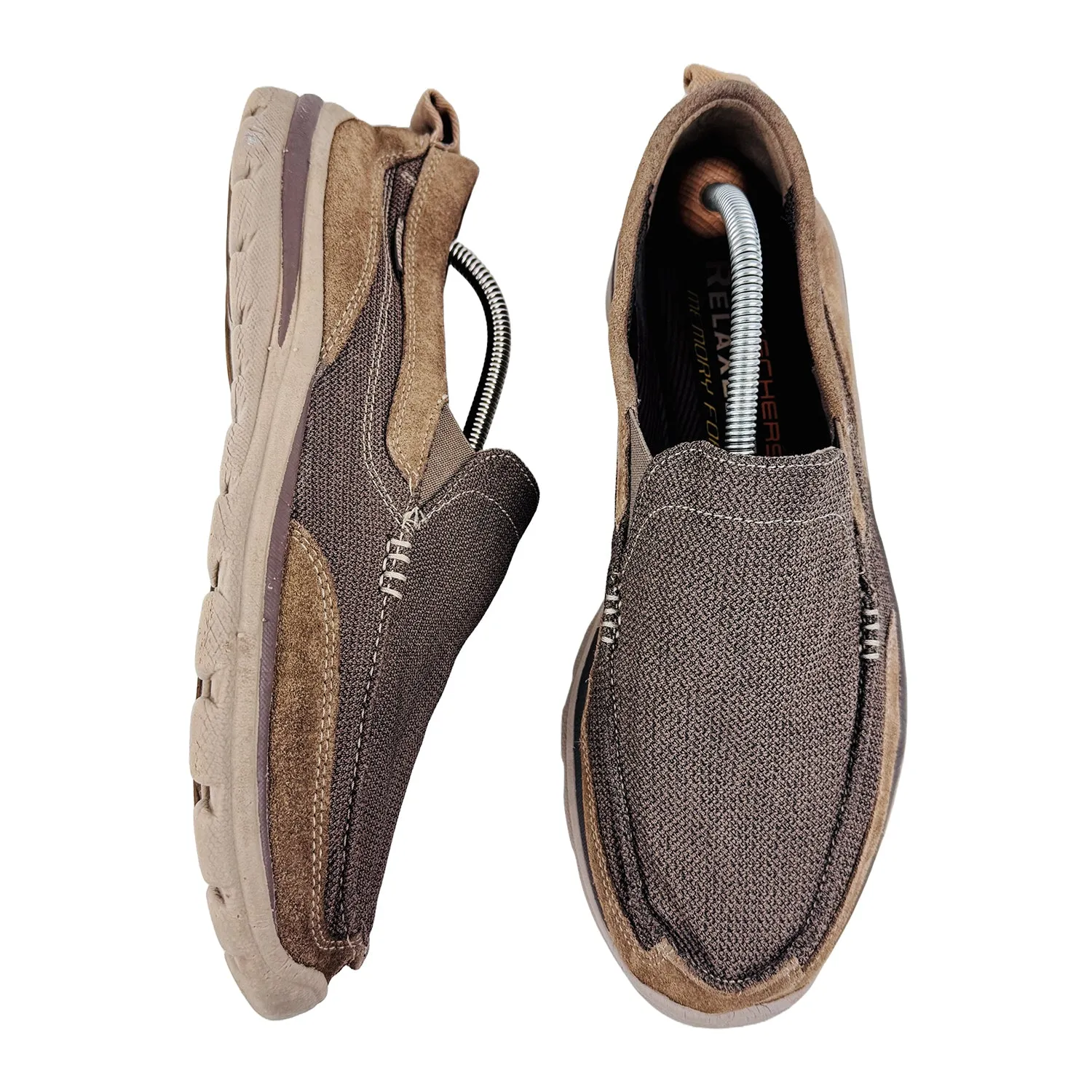 Skechers Relaxed Fit Superior Milford Shoes (Size 46) - 64365 LTBR