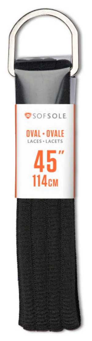 Sofsole Oval Laces - Black
