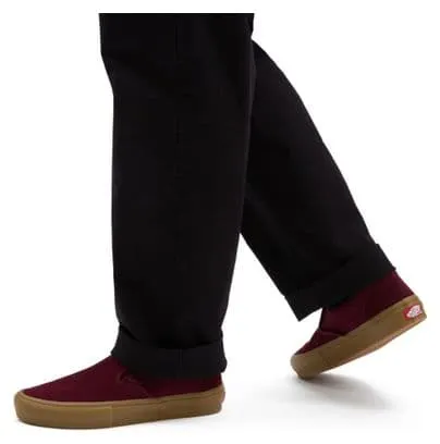 Vans Skate Slip-On Shoes Bordeaux