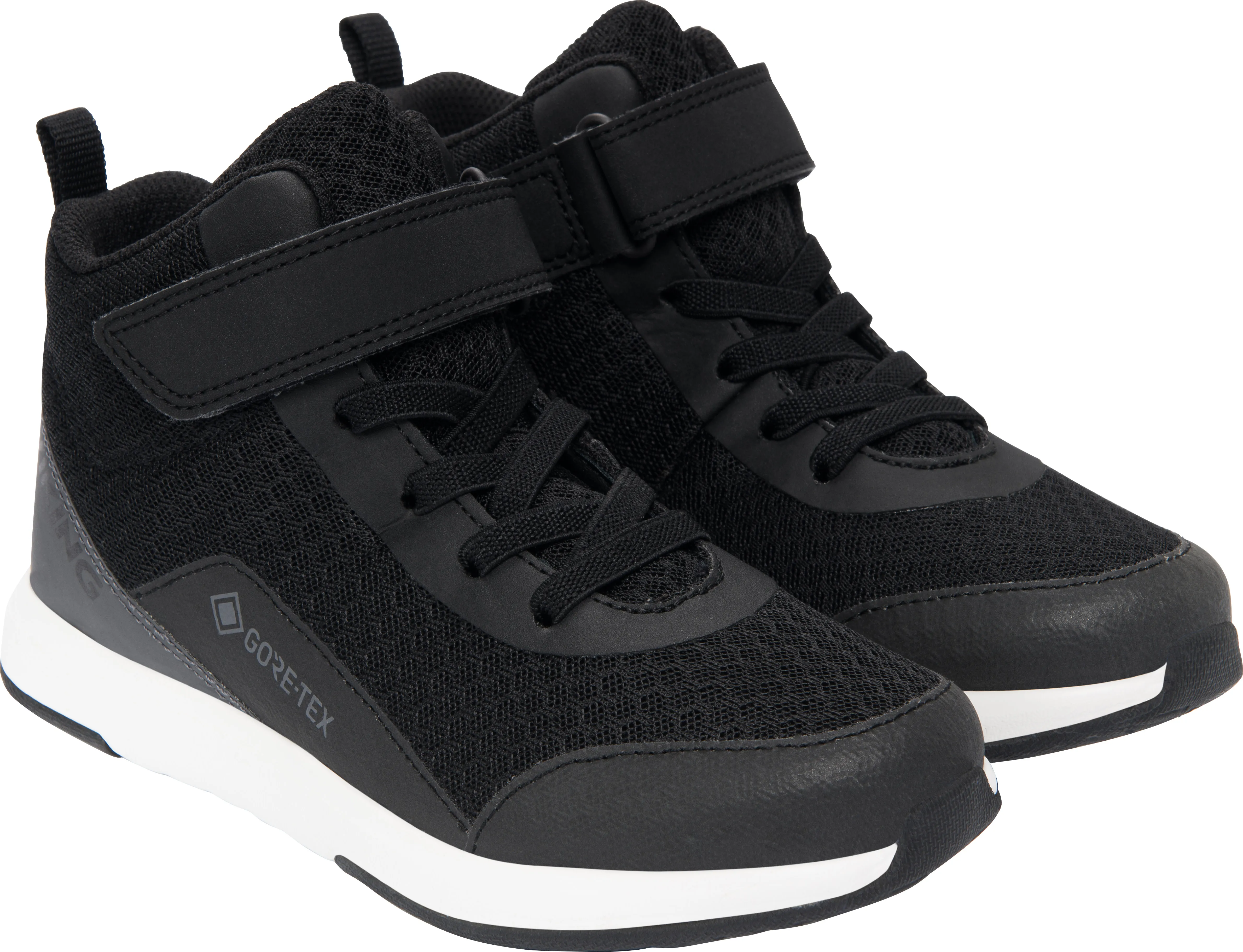 Viking Footwear Kids&#x27; Spurt Reflex Mid GORE-TEX Black/Charcoal | Buy Viking Footwear Kids&#x27; Spurt Reflex Mid GORE-TEX Black/Charcoal here | Outnorth