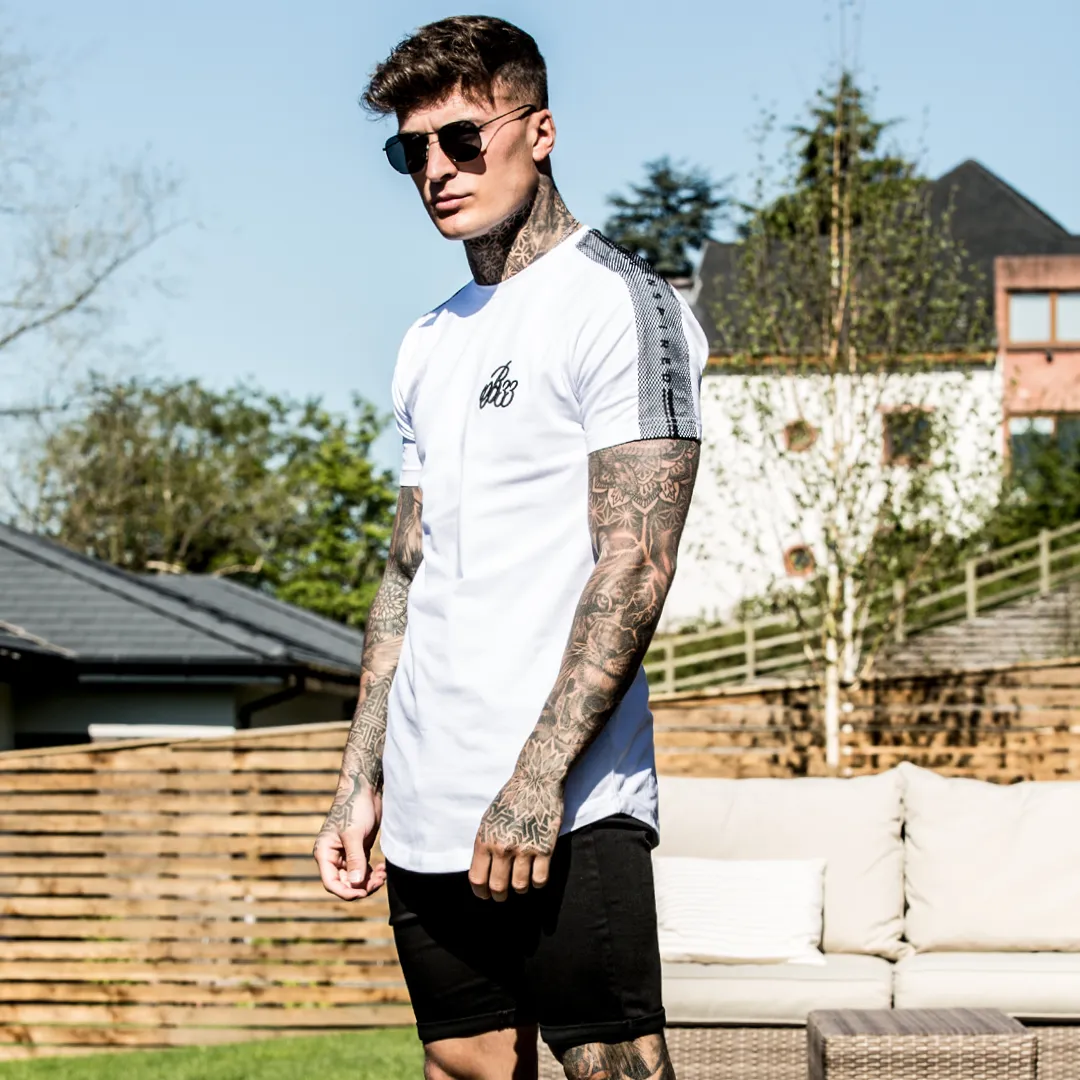 Vos Tee - White/Black