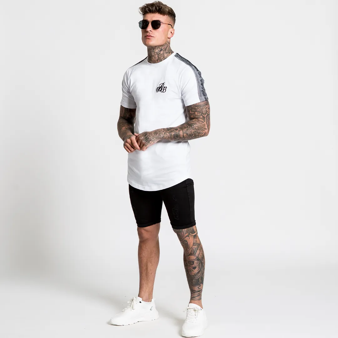 Vos Tee - White/Black
